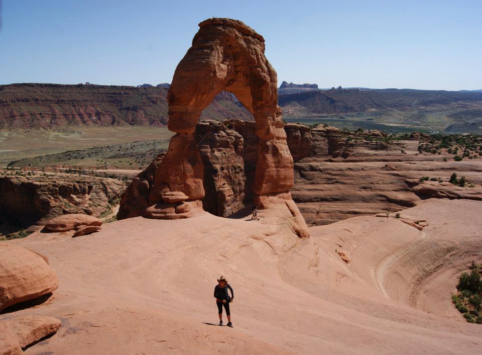 Delicate Arch From Top